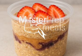 PB&J Overnight oats