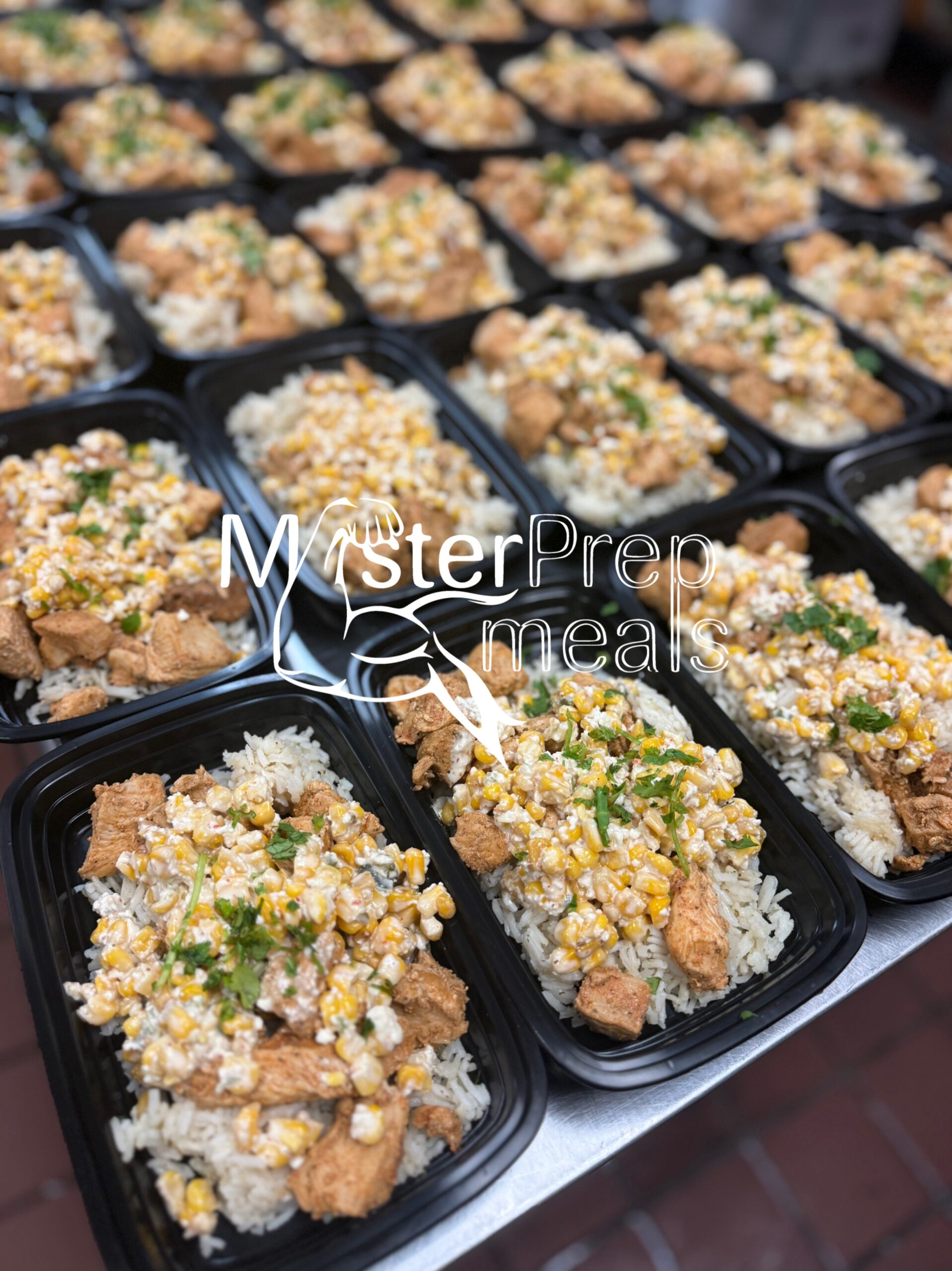 Street corn chicken bowl - Masterprep Meals