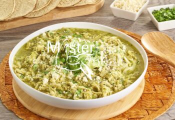 Green chicken tinga Green chicken tinga