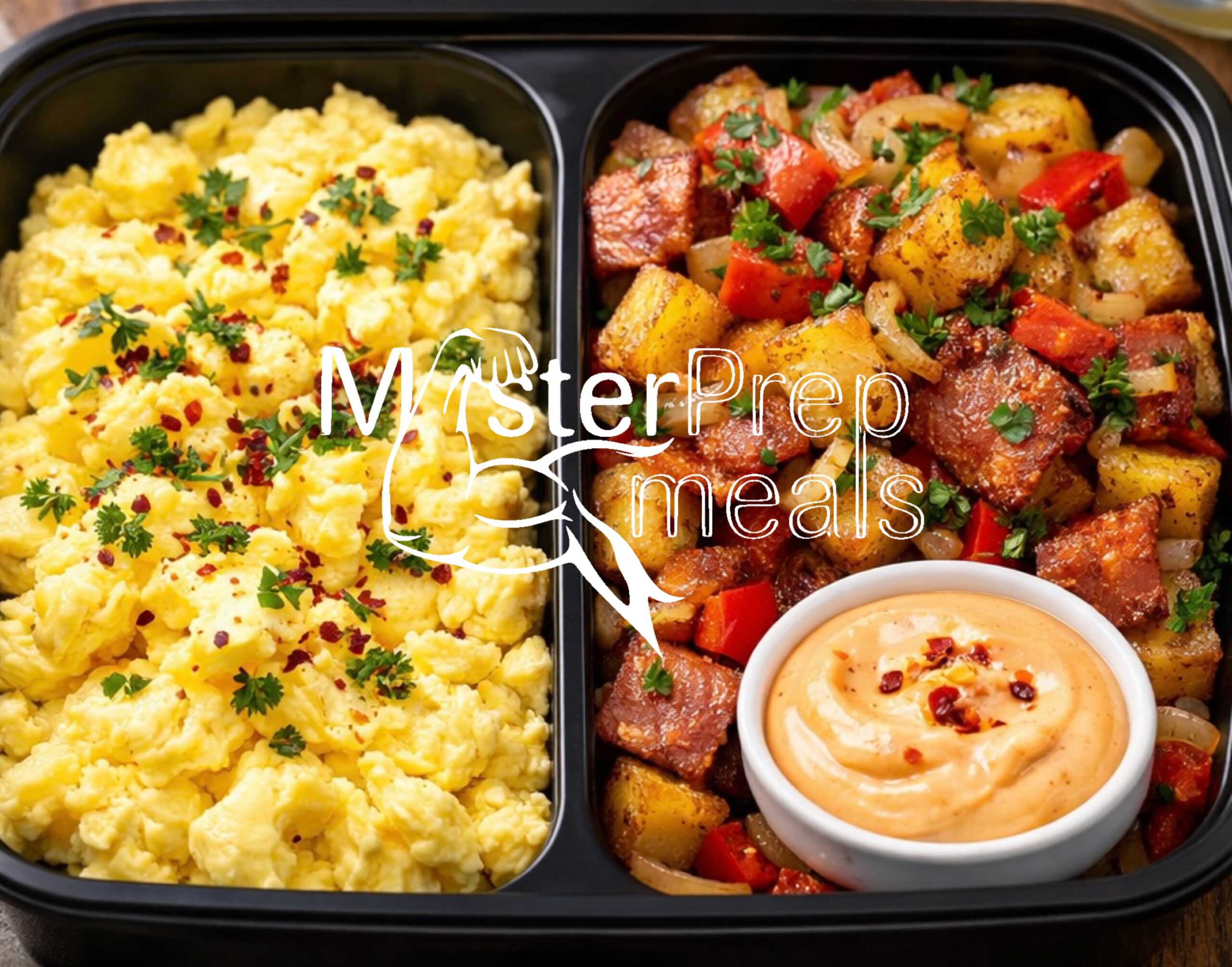 Lean and loaded breakfast plate