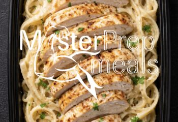 Chicken Alfredo with fettuccine Chicken Alfredo with fettuccine